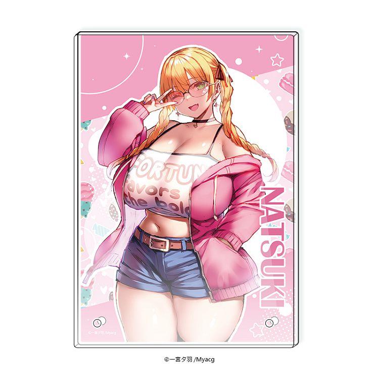 SiE超繪展 一宮夕羽 A5壓克力畫板-菜月辣妹款 - 菜月辣妹款