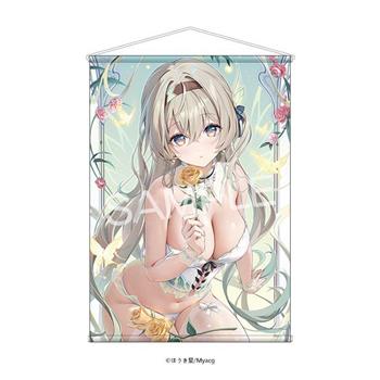 SiE超繪展 ほうき星 直式B2掛軸-黃玫瑰少女款