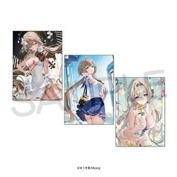 SiE超繪展 ほうき星 明信片組(3入)-提琴少女款