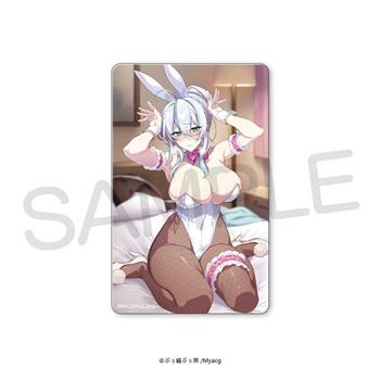 SiE超繪展 ぷぅ崎ぷぅ奈 悠遊卡-雪乃兔女郎(汗水)款