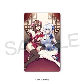 SiE超繪展 ぷぅ崎ぷぅ奈 悠遊卡-雙人旗袍款