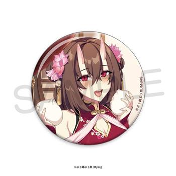 SiE超繪展 ぷぅ崎ぷぅ奈 圓形徽章-楓旗袍款