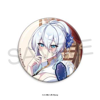 SiE超繪展 ぷぅ崎ぷぅ奈 圓形徽章-雪乃旗袍款