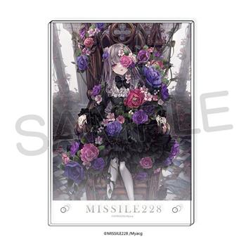 SiE超繪展 MISSILE228 A5壓克力畫板-花朵椅子少女款