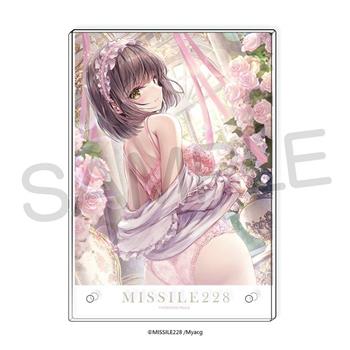 SiE超繪展 MISSILE228 A5壓克力畫板-粉色玫瑰款