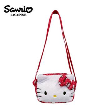 凱蒂貓 造型側背包 斜背包 側背包 絨毛側背包 Hello Kitty 三麗鷗 SANRIO