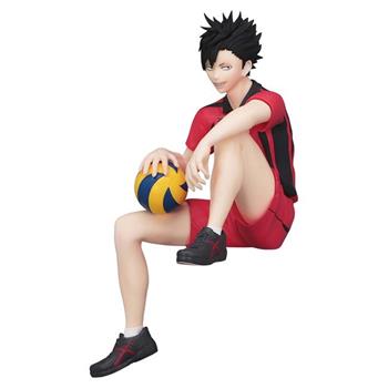 排球少年 黑尾鐵朗 泡麵蓋公仔 公仔 模型 14cm 坐姿公仔 坐坐公仔