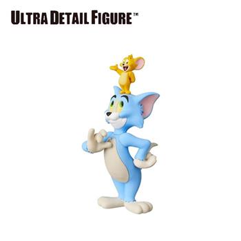 UDF 湯姆貓與傑利鼠 吊卡系列 UDF.792 傑利鼠在湯姆貓頭上 公仔 模型 8cm
