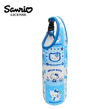 凱蒂貓 潛水布 水壺袋 飲料提袋 飲料袋 水壺手提袋 Hello Kitty 三麗鷗 Sanrio