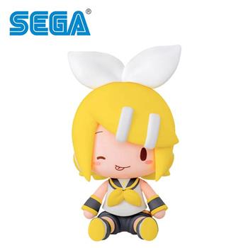 鏡音鈴 可換表情 掌上坐姿公仔 公仔 模型 8cm 坐姿公仔 坐坐公仔 初音未來 SEGA