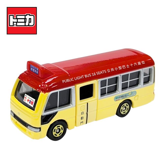 TOMICA 亞洲限定 香港小巴 紅色款 香港巴士 紅小巴 公巴 豐田 COASTER 多美小汽車 - 香港小巴-紅色款