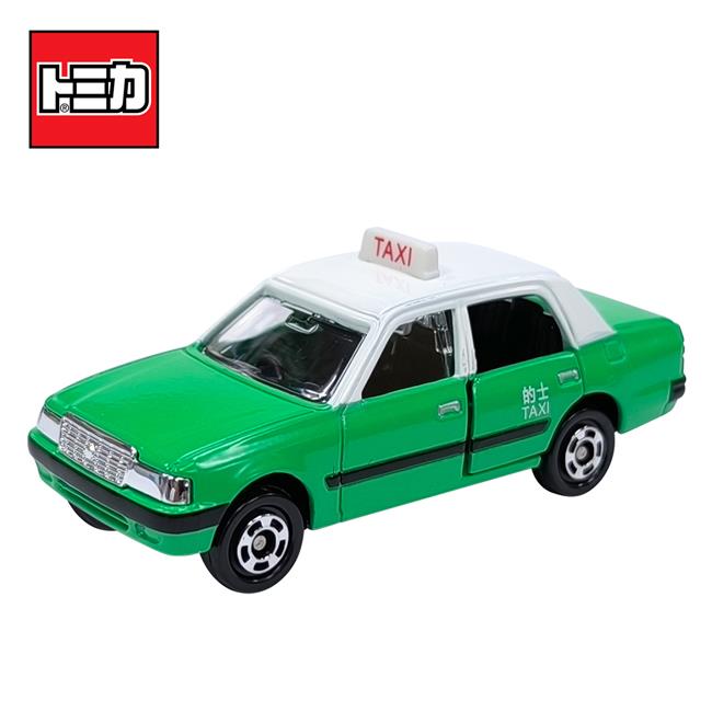 TOMICA 亞洲限定香港的士綠色款香港計程車新界計程車豐田Crown 多美小