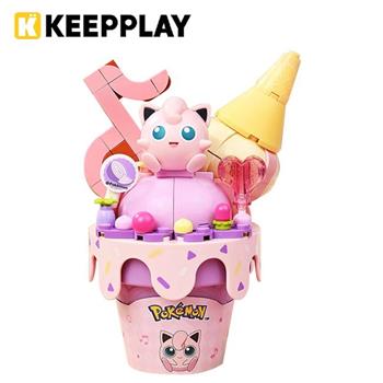 KEEPPLAY 積木公仔 寶可夢 甜筒系列 胖丁 益智玩具 玩具 啟蒙積木 神奇寶貝 Qman