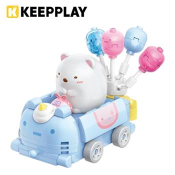 KEEPPLAY 積木公仔 角落生物 氣球小車系列 北極熊與包袱巾 益智玩具 啟蒙積木 角落小夥伴