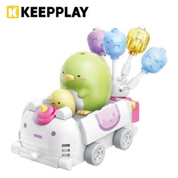 KEEPPLAY 積木公仔 角落生物 氣球小車系列 企鵝與黃粉圓 益智玩具 啟蒙積木 角落小夥伴