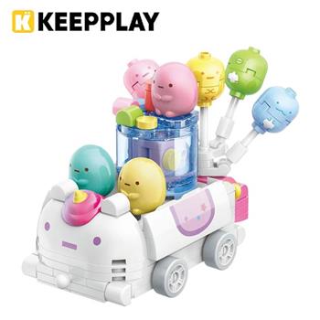 KEEPPLAY 積木公仔 角落生物 氣球小車系列 粉圓組 益智玩具 玩具 啟蒙積木 角落小夥伴