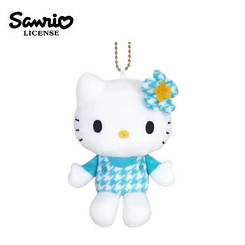 凱蒂貓 千鳥格系列 玩偶吊飾 吊飾 娃娃 絨毛玩偶 Hello Kitty 三麗鷗 Sanrio