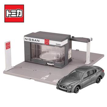 TOMICA 新城鎮 NISSAN 展示中心 內附小車 日產 城鎮系列 場景玩具 多美小汽車