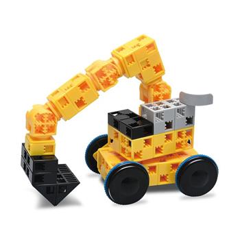 小牛津-工程車建構積木(65pcs)