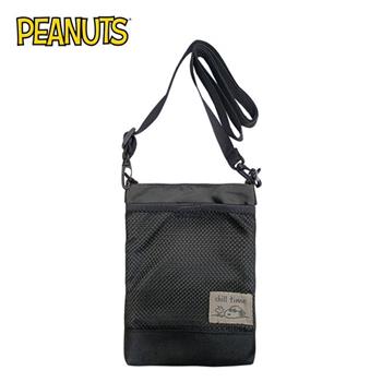 史努比 尼龍 隨身側背包 斜背包 側背包 隨身小包 Snoopy PEANUTS