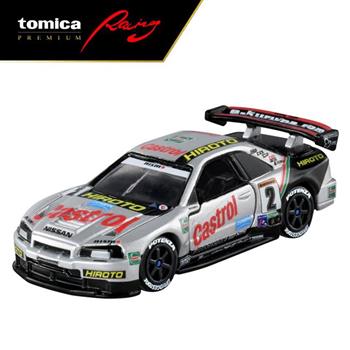 TOMICA PREMIUM Racing 日產 GT-R R34 Castro Hiroto