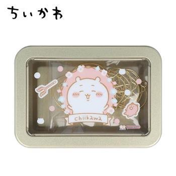 吉伊卡哇 盒裝迴紋針 1種圖樣 造型金屬迴紋針 迴紋針 金屬夾 事務用品 小八貓 兔兔 小桃鼠