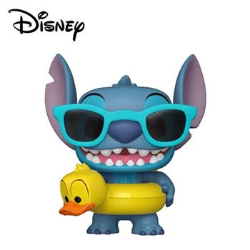 史迪奇 POP系列 1565 鴨鴨泳圈史迪奇 公仔 模型 10cm 星際寶貝 Stitch 迪士尼