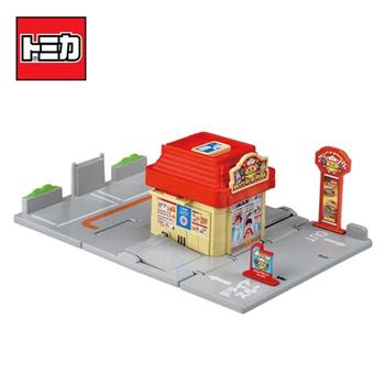 TOMICA 新城鎮 漢堡店 內不附小車 城鎮系列 場景玩具 多美小汽車
