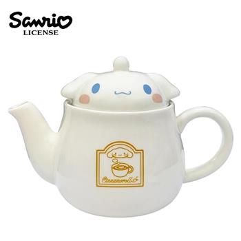 大耳狗 陶瓷 茶壺 430ml 附濾網 濾茶壺 造型茶壺 喜拿 Cinnamoroll 三麗鷗
