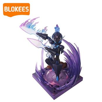 BLOKEES 布魯可積木人 寶可夢 經典版 L系列 蒼炎刃鬼 公仔 模型 玩具 冒險的序章