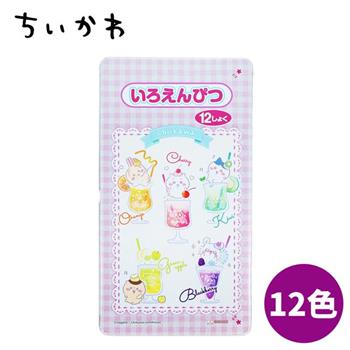 吉伊卡哇 12色 色鉛筆 日本製 鐵盒裝 彩色鉛筆 小八 兔兔 烏薩奇 小桃鼠 Chiikawa