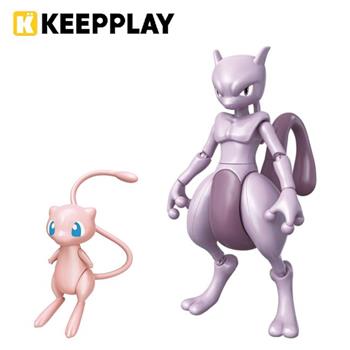 KEEPPLAY 積木公仔 寶可夢 組裝系列 夢幻&超夢 益智玩具 玩具 神奇寶貝 啟蒙積木