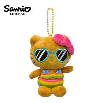 凱蒂貓 曬黑系列 玩偶吊飾 吊飾 娃娃 絨毛玩偶 Hello Kitty 三麗鷗 Sanrio