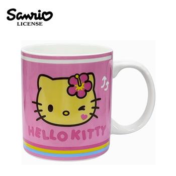 凱蒂貓 曬黑系列 陶瓷 馬克杯 290ml 咖啡杯 Hello Kitty 三麗鷗 Sanrio
