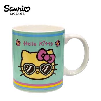 凱蒂貓 曬黑系列 陶瓷 馬克杯 290ml 咖啡杯 Hello Kitty 三麗鷗 Sanrio