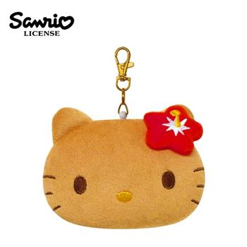 凱蒂貓 曬黑系列 彈力 票夾零錢包 票夾包 零錢包 Hello Kitty 三麗鷗 Sanrio