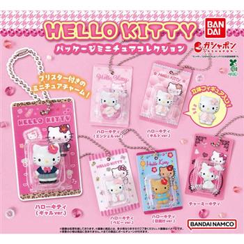 全套6款 HELLO KITTY 包裝吊飾 扭蛋 轉蛋 吊卡玩具 吊飾 公仔吊飾 凱蒂貓
