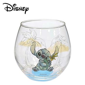 史迪奇 玻璃杯 375ml日本製 透明水杯 星際寶貝 Stitch 迪士尼 Disney