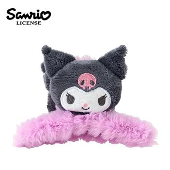 三麗鷗 絨毛造型鯊魚夾 夾子 抓夾 大嘴夾 髮飾 頭飾 凱蒂貓 美樂蒂 大耳狗 酷洛米