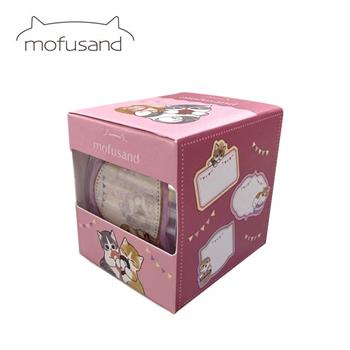 貓福珊迪 盒裝捲軸貼紙 貼紙 手帳貼 裝飾貼紙 捲軸貼紙 捲捲貼 貼紙卷 mofusand