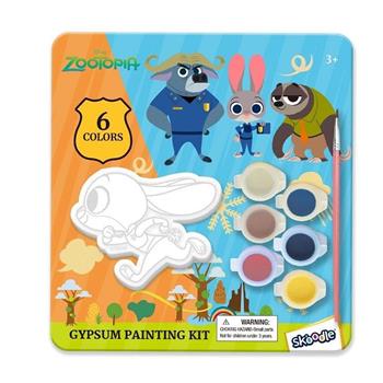 迪士尼DIY塗鴉石膏貼-動物方程式(茱蒂)