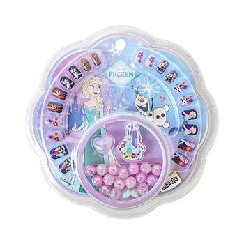 迪士尼串珠指甲貼套裝冰雪奇緣-紫