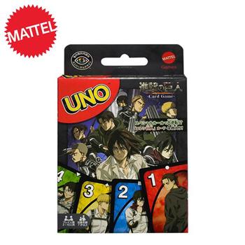 進擊的巨人 UNO 遊戲卡 卡牌 桌遊 益智遊戲 艾連葉卡 里維 米卡莎 阿爾敏 莎夏 兵長 里維