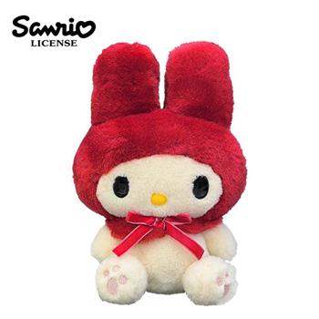 美樂蒂 絨毛玩偶 21cm 娃娃 玩偶 My Melody 三麗鷗 Sanrio
