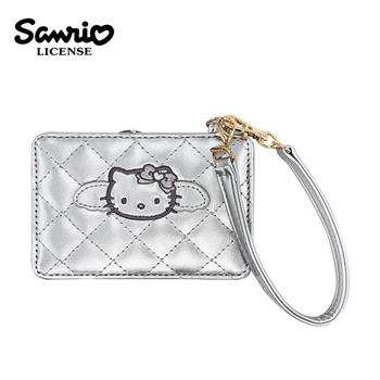 凱蒂貓 黑天使系列 皮質 票卡夾 票夾 證件套 悠遊卡夾 Hello Kitty 三麗鷗