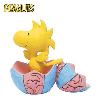 Enesco 迷你糊塗塌客 從蛋殼出生 塑像 公仔 精品雕塑 胡士托 Snoopy PEANUTS