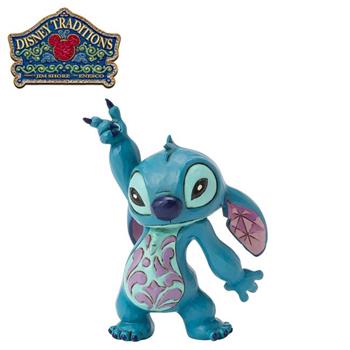 Enesco 史迪奇 跳舞 迷你塑像 公仔 精品雕塑 星際寶貝 Stitch 迪士尼 Disney