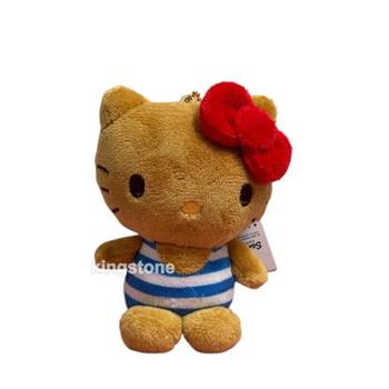 日本SANRIO【KITTY海洋焦糖】絨毛吊飾