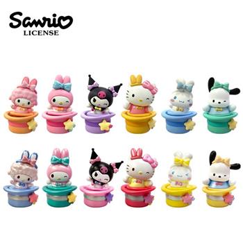 三麗鷗 驚奇魔術帽系列 公仔 隨機包 角色抽抽包 彼安諾 美樂蒂 酷洛米 凱蒂貓 款式隨機