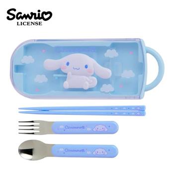 三麗鷗 三件式 餐具組 日本製 環保餐具 湯匙 筷子 叉子 大耳狗 酷洛米